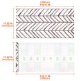thumbnail image 3 of Self Adhesive Removable Stripe Pattern Wall Wallpaper Herringbone Herringbone Pa, 3 of 6