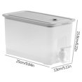 thumbnail image 3 of Rvkxad Large Capacity Cold Brew Kettle, 4L Drink Dispenser with Faucet for Fruit Tea Lemonade, Beverage Dispenser, Pitcher, 3 of 3