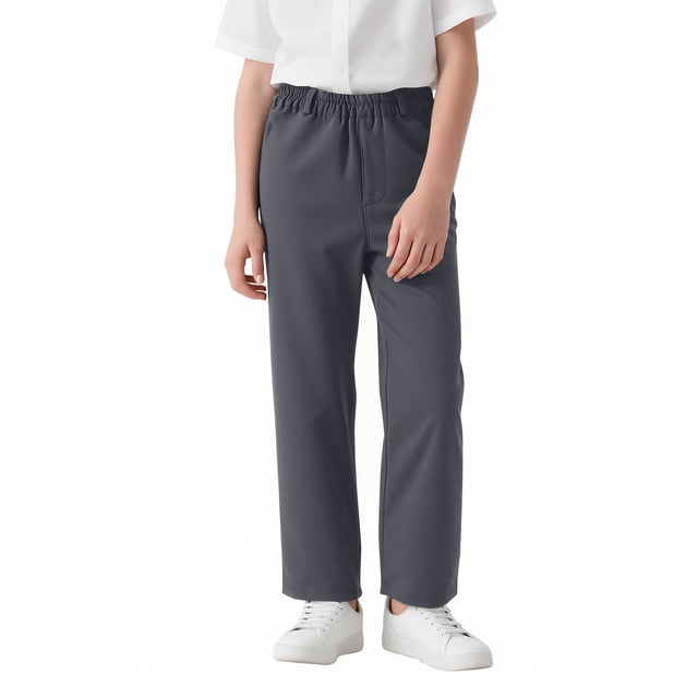 Sweatpants with Pockets for Kids - Slim Fit, Side Pockets, Winter Sport Pants