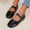 thumbnail image 2 of Orthopedic Mary Jane For Soft Ballet Flat Casual Shoes With Adjustable Buckle Straps, 2 of 5