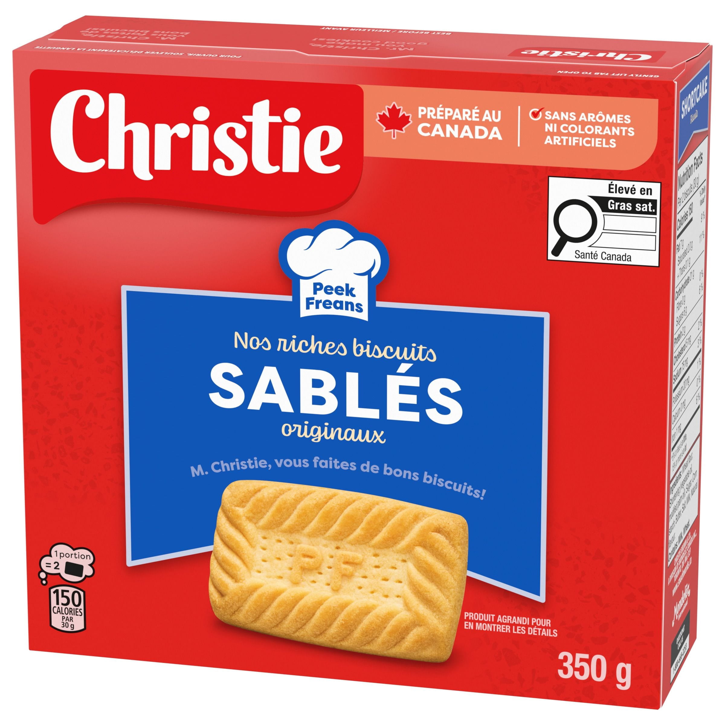Biscuits sablés glacés de Peek Freans