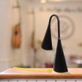 thumbnail image 4 of MasteelfCA Metal Cowbells Durable Calling Bell Black Musical Instrument for Outdoor Class Festival (Small Size), 4 of 7