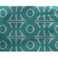 thumbnail image 4 of oneOone Tissu Georgette Viscose Imprimé Géométrique Bloc Tissu BTY 42 Pouces de Large, 4 of 4