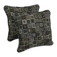 thumbnail image 1 of 18-inch Double-corded Patterned Tapestry Square Throw Pillows with Inserts (Set of 2) - Rothko, 1 of 1
