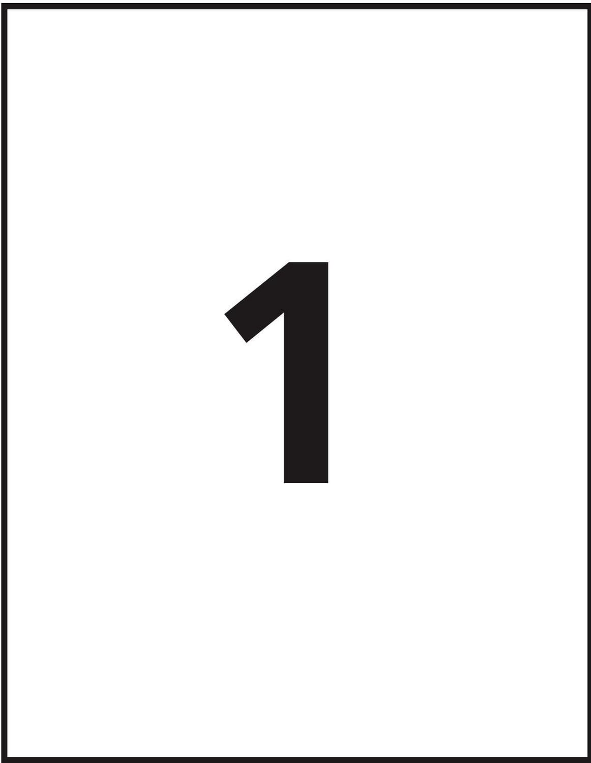 Avery Tissu imprimable, 11 po x 8 ½ po, pour imprimantes à jet d'encre - 43384