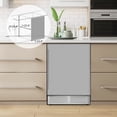 thumbnail image 4 of Costway 24" Beverage Refrigerator with Removable Shelves & Adjustable Temperature Cooler, 4 of 10