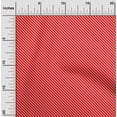 thumbnail image 1 of oneOone Georgette Viscose Tissu Rouge Pastel Rayures Matière de Robe Tissu Imprimé Tissu au Mètre 42 Pouces de Large, 1 of 4