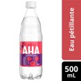 thumbnail image 4 of Aha Raspberry + Acai Sparkling Water Bottle, 500 mL, 4 of 7