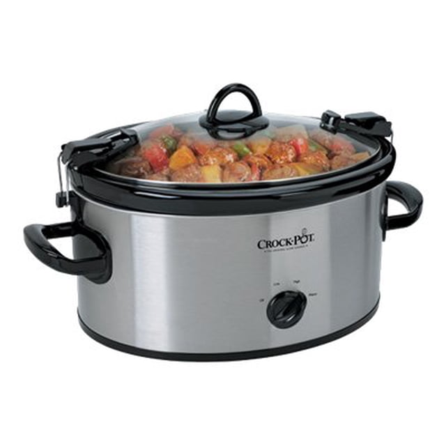 Crock-Pot Cook & Carry SCCPVL600-S 6 qt Stainless Steel Slow Cooker