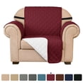 thumbnail image 1 of Subrtex Housse de Canapé Extensible 1 Pce Matelassée Réversible avec Sangles Élastiques Antidérapantes Housse de Canapé Lavable pour Animaux, 1 of 6