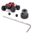 thumbnail image 3 of 15T 0.8 Mod RC Car Pinion Gear Steel Pinion Motor Gear Compatible With ARRMA Granite 1/10 Remote Control Car, 3 of 8