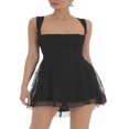 thumbnail image 2 of Women Sleeveless Mini Backless Dress Spaghetti Strap A Line Cocktail Dresses, 2 of 6