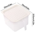 thumbnail image 2 of Vaidha Pot de Rangement Multigrains pour Orge, Pot de Rangement pour Noix et Bonbons, Pot de Rangement Sec, Pot de Rangement Transparent avec Poignée, 2 of 2