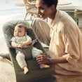 thumbnail image 4 of BabyBjorn Bouncer Bliss, Tissé, Courtepointe Pétale, Vert, 4 of 5