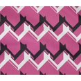 thumbnail image 4 of oneOone Coton Flex Tissu Imprimé Géométrique Chevron 1 Yard 40 Inch Wide, 4 of 4