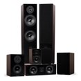 thumbnail image 1 of Fluance Elite High Definition Surround Sound Home Theater 7.0 Channel Speaker System including 3-Way Floorstanding Towers, Center Channel, Surround and Rear Surround Speakers - Walnut (SX70WR), 1 of 8