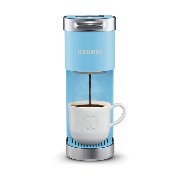 Keurig K-Mini Plus Single Serve Coffee Brewer, Cool Aqua