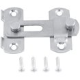 thumbnail image 1 of 1 Pce Targette d'Intérieur à Condamnation Verrouillable à Barre en Acier Inoxydable pour Porte, Cabine, 1 of 5