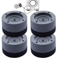 thumbnail image 1 of Shock And Noise Cancelling Support For Washer Dryer, Anti-Vibration Height Increase Feet Pads Enhance Stability, Washer And Dryer Support With Moisture Protection, 1 of 5