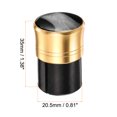 thumbnail image 3 of Unique Bargains 20.5mm Dia Plastic Fishing Rod End Cup Protector, 5 Pack, 3 of 5