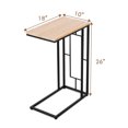 thumbnail image 4 of Costway Ensemble de 2 Plateaux à Café Table d'Appoint de Canapé Bout de Canapé Ottomane Meuble de Pièce Télé, 4 of 10