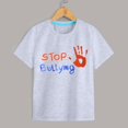 thumbnail image 4 of Felwors Girls Soft Short Sleeve Crew Neck T Shirts 6 Color Printed T Shirt, 4 of 5