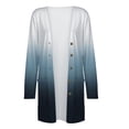thumbnail image 4 of AherBiu Womens Cardigan Lightweight Trendy Open Front Fall Cardigans Button down Casual Loose Outerwear, 4 of 4