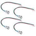 thumbnail image 4 of Indicateur LED, Lampe Indicateur Étanche Mini Lumière Ronde Électrode Cathod pour Machine CNC Outils pour Éclairage Rouge et Bleu, Rouge et Jaune, Rouge et Vert, 4 of 8