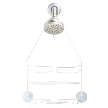 Era, Valet de douche Fallon, Blanc 10.15x18.11 po