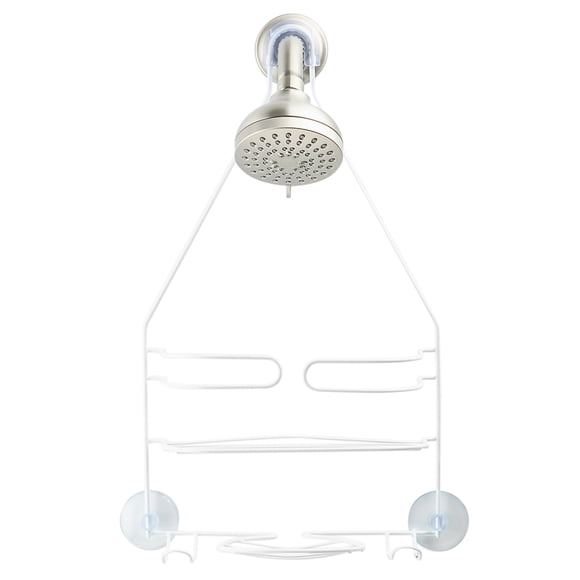Era, Fallon Shower Caddy, White 10.15x18.11 in