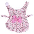 thumbnail image 2 of Jupe Florale Chiot, Petite Robe Florale pour Animal de Compagnie Douce Mignonne pour Chiot Rose XS, 2 of 8
