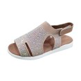 thumbnail image 4 of Summer Womens Fashion Breathable Rhinestone Hida Comfortable Shoes Sandals, 4 of 9