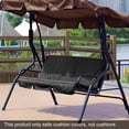 thumbnail image 1 of Housse de Chaise de Siège, Coussin de Balançoire Imperméable de Remplacement pour Jardin et Cour Extérieure, Coussin de Chaise de Balançoire Expérience Inégalée, 1 of 6