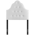 thumbnail image 3 of Modway Sovereign Twin Modern Upholstered Vinyl Headboard in White, 3 of 6