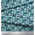 thumbnail image 2 of Soimoi Cotton Cambric Fabric Floral & Paisley Print Fabric by Yard 42 Inch Wide, 2 of 5