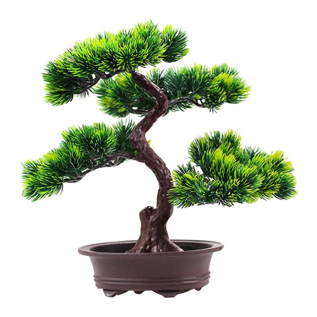 Arbre Bonsaï Artificiel en Pot Bonsaï de Simulation pour Chambre Table Ferme