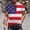 White, variant on cllios 4th of July Shirts for Men Patriotic Stars and Stripes Graphic Tees Summer Casual Crewneck Top Plus Size Short Sleeve T Shirt