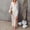 White, variant on Clothing Womens V Neck Button Fashion Lace Long Dress Long Sleeve Dress Elegant Court Style