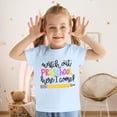 thumbnail image 4 of TZEWGL Cartoon Pencil Letter Print Short Sleeve Crewneck Basic Tees For Newborn Top For Girls Boys size 8-9T, 4 of 5
