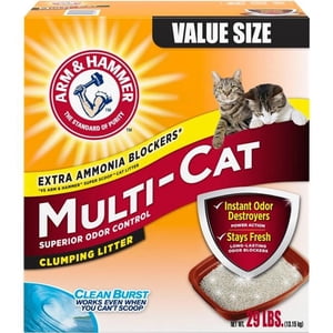 Arm & Hammer 29 lbs Multi-Cat Cluping Litter