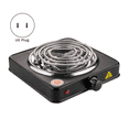 thumbnail image 2 of Electric Furnace Household Mini Single Disc Burner Portable Hot Plate Mosquito Incense Furnace US Plug, 2 of 7