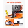 thumbnail image 4 of VEVOR Towable Tube for Boating 1-3 Riders Inflatable Boating Tubes Towable Water Sport, 4 of 9