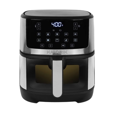 Kalorik® 5-Quart Touchscreen Air Fryer with Window, Stainless Steel FT 52328 SS