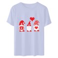 thumbnail image 4 of Meichang T-Shirts de la Saint-Valentin pour Femmes, T-Shirts Graphiques Amusants de la Saint-Valentin, Manches Courtes, Col Rond, T-Shirts de Fête en Liquidation, Cadeaux de la Saint-Valentin, 4 of 6