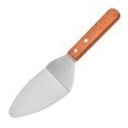 thumbnail image 2 of Oleegame 1PC Kitchen Utensils Set Home Triangle Cuisine Cheese Spatula Wooden Handle Cake Spatula Kitchen Baking Tool Stainless Steel Pizza Spatula Yellow, 2 of 5