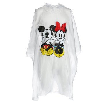 Disney Poncho de Pluie pour Enfant Mickey et Minnie Mouse