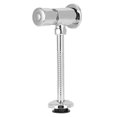 thumbnail image 2 of Toilet Flush Valve, Simple Structure Durable Silver Urinal Flush Valve Hand Pressing Type  for Home for Toilet, 2 of 7