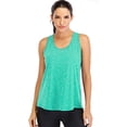 thumbnail image 2 of Workout Tops for Women Loose fit Racerback Tank Tops for Women Mesh Backless Muscle Tank Running Tank Tops, 2 of 2