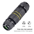 thumbnail image 4 of Yeacher Outdoor Electrical Cable Connector IP68 Waterproof Junction Box External Cord Boxes 3-pin φ3.5-7mm, 4 of 8