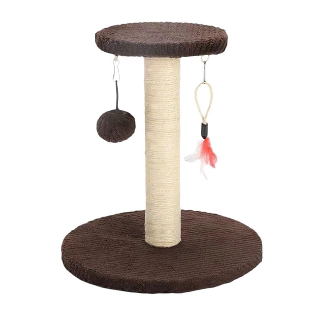 Cat Scratching Post Sisal Cat Climbing Frame Space Supplies Feather Cat A8X2
